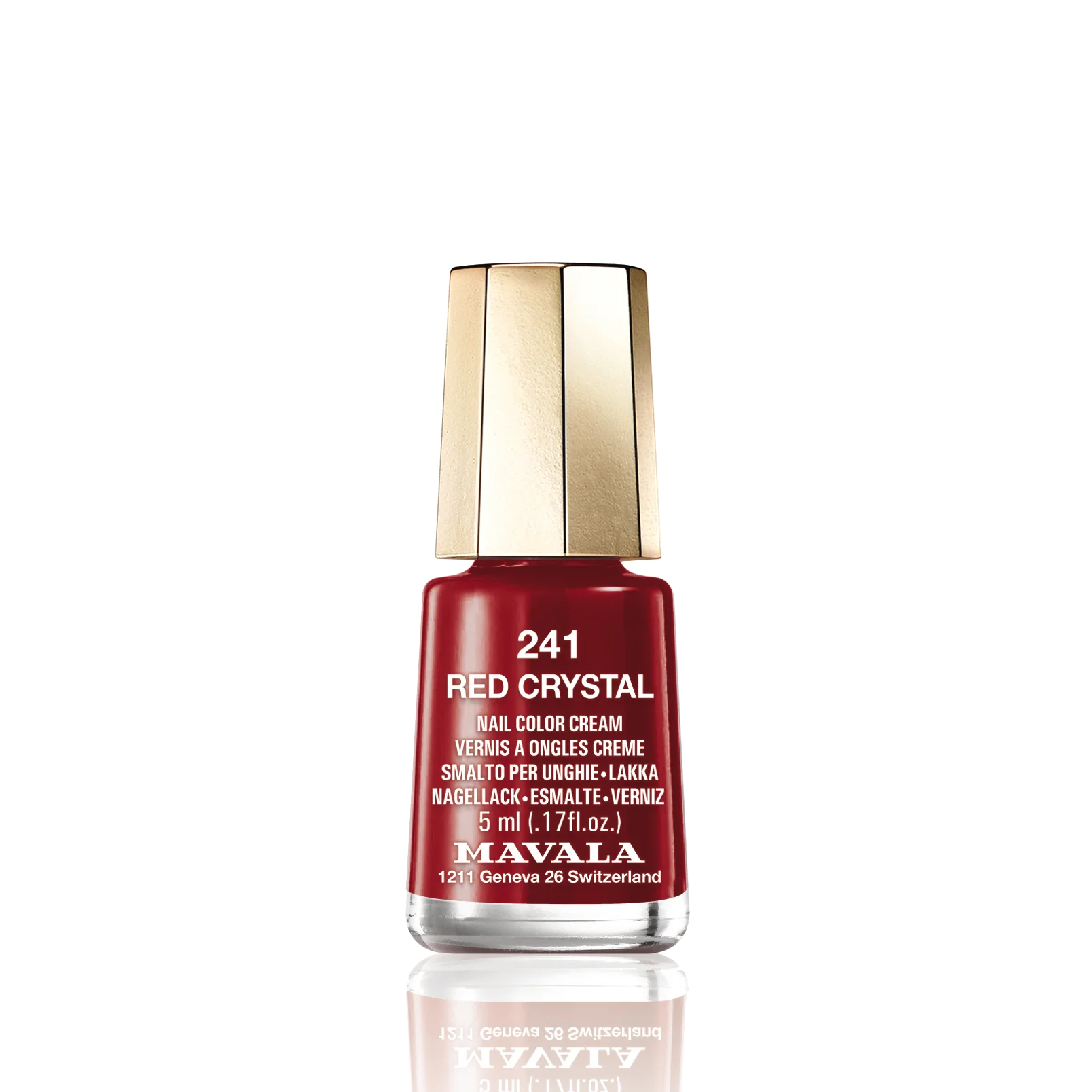 Mini Color Oje - 241 Red Crystal