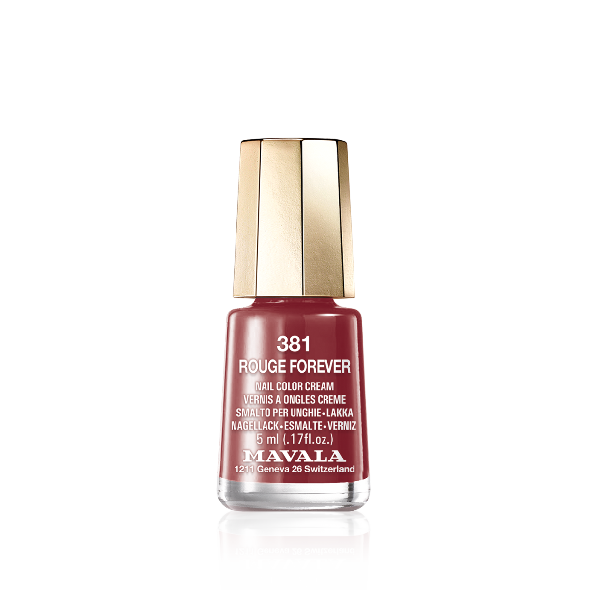 Mini Color Oje - 381 Rouge Forever