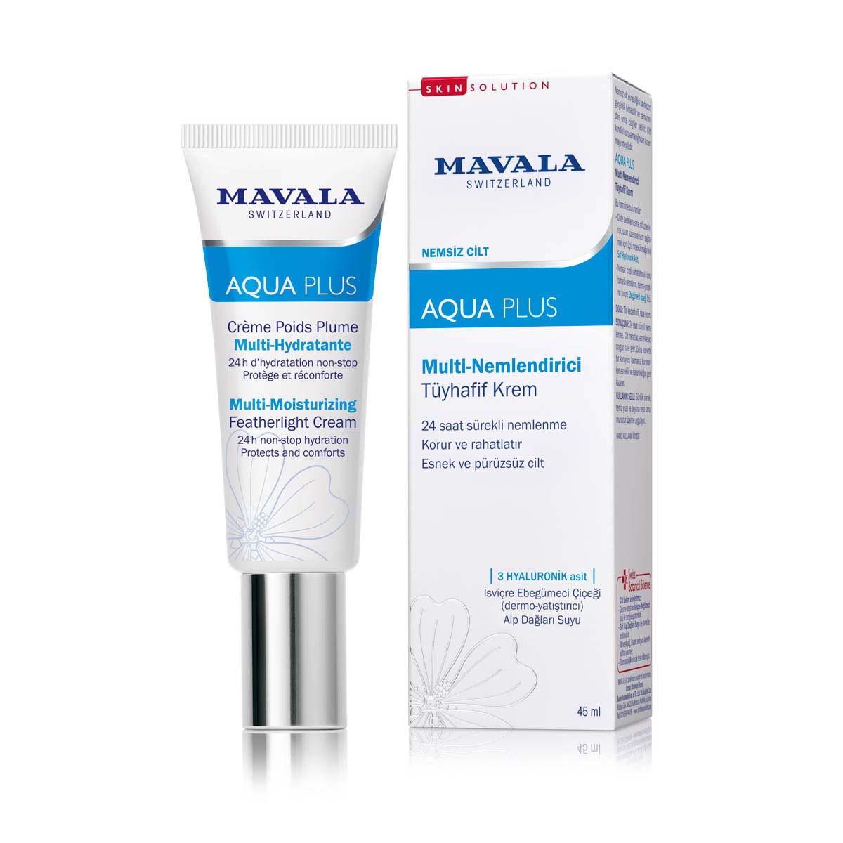 Aqua Plus Multi Nemlendirici Tüyhafif Krem 45ml