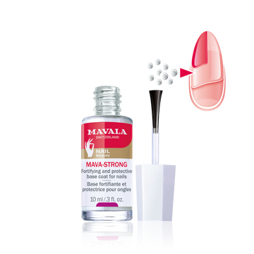 Mavastrong Tırnaklar için Güçlendirici Alt Taban + Bakım