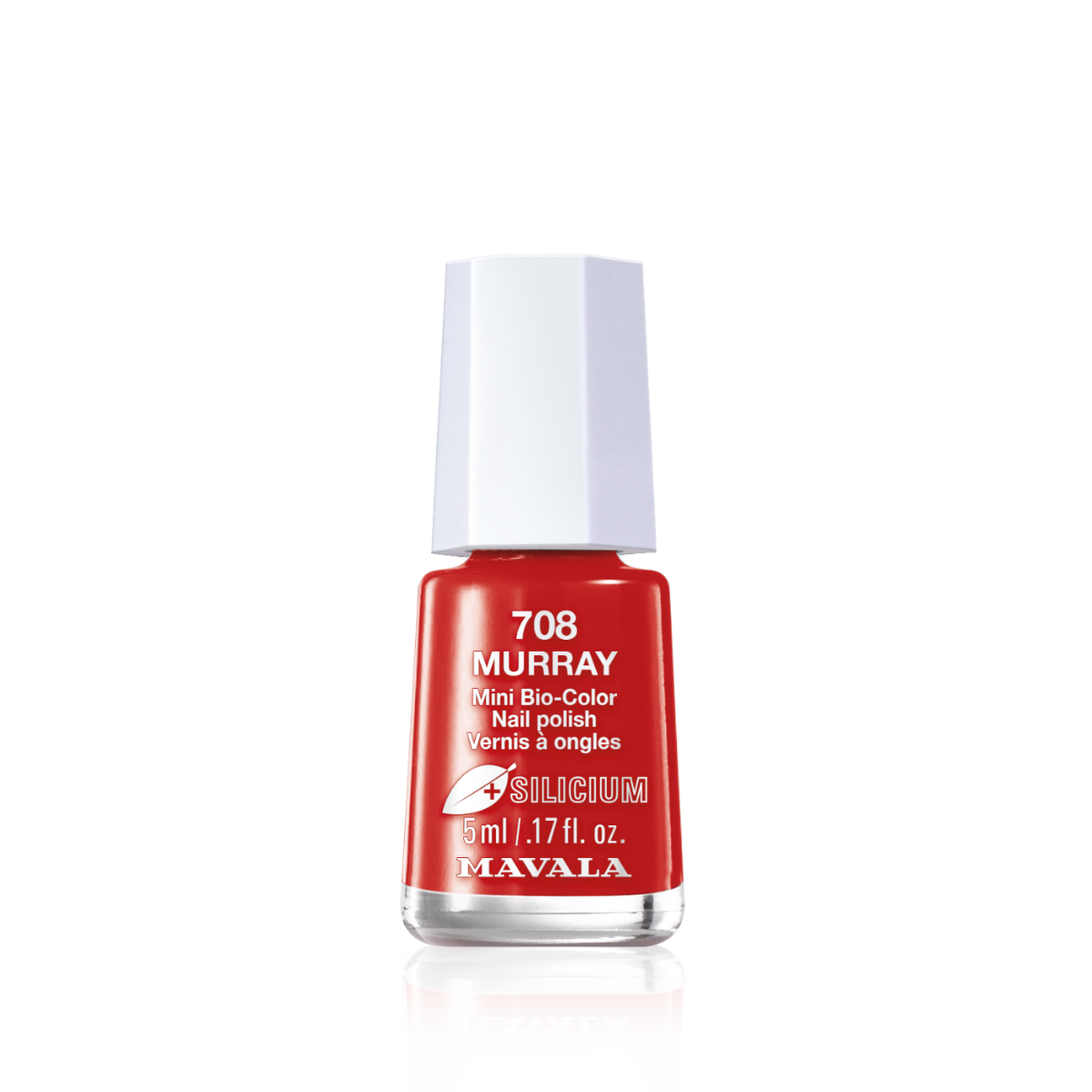 Mini Bio‐color - 708 Murray + SİLİSYUM Katkılı Oje – Mavala Türkiye