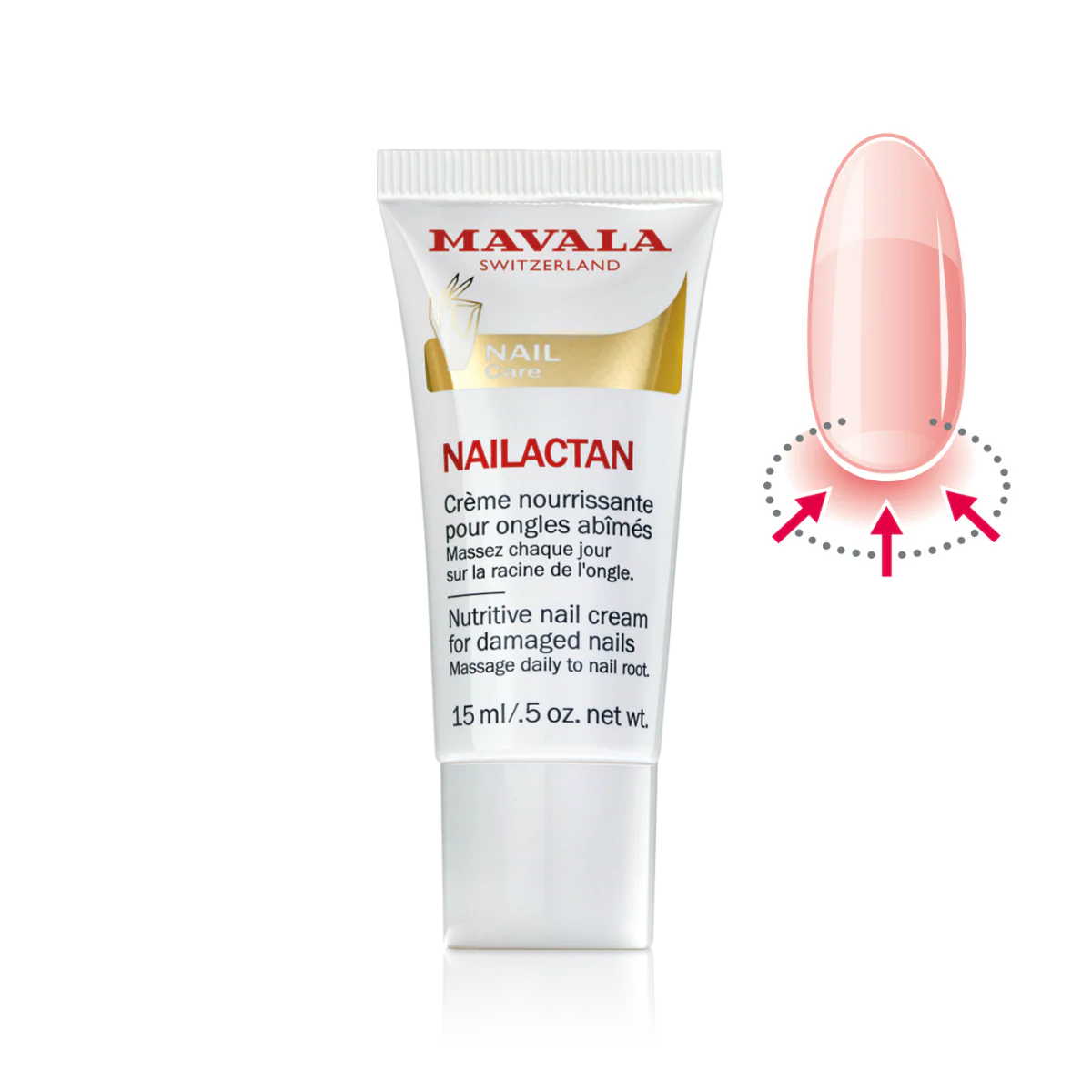Nailactan Besleyici Tırnak Kremi Tüp 15ml